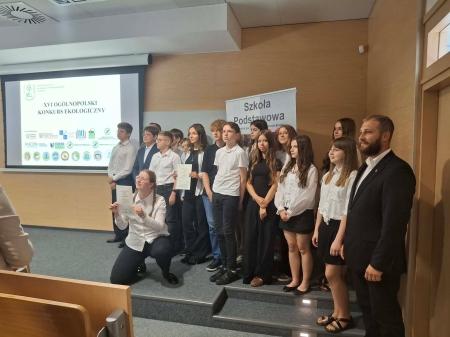 Finalistki Ogólnopolskiego Konkursu Ekologicznego